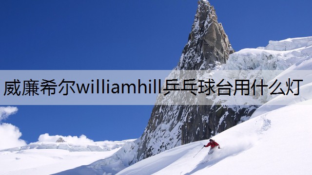 <strong>威廉希尔williamhill乒乓球台用什么灯</strong>